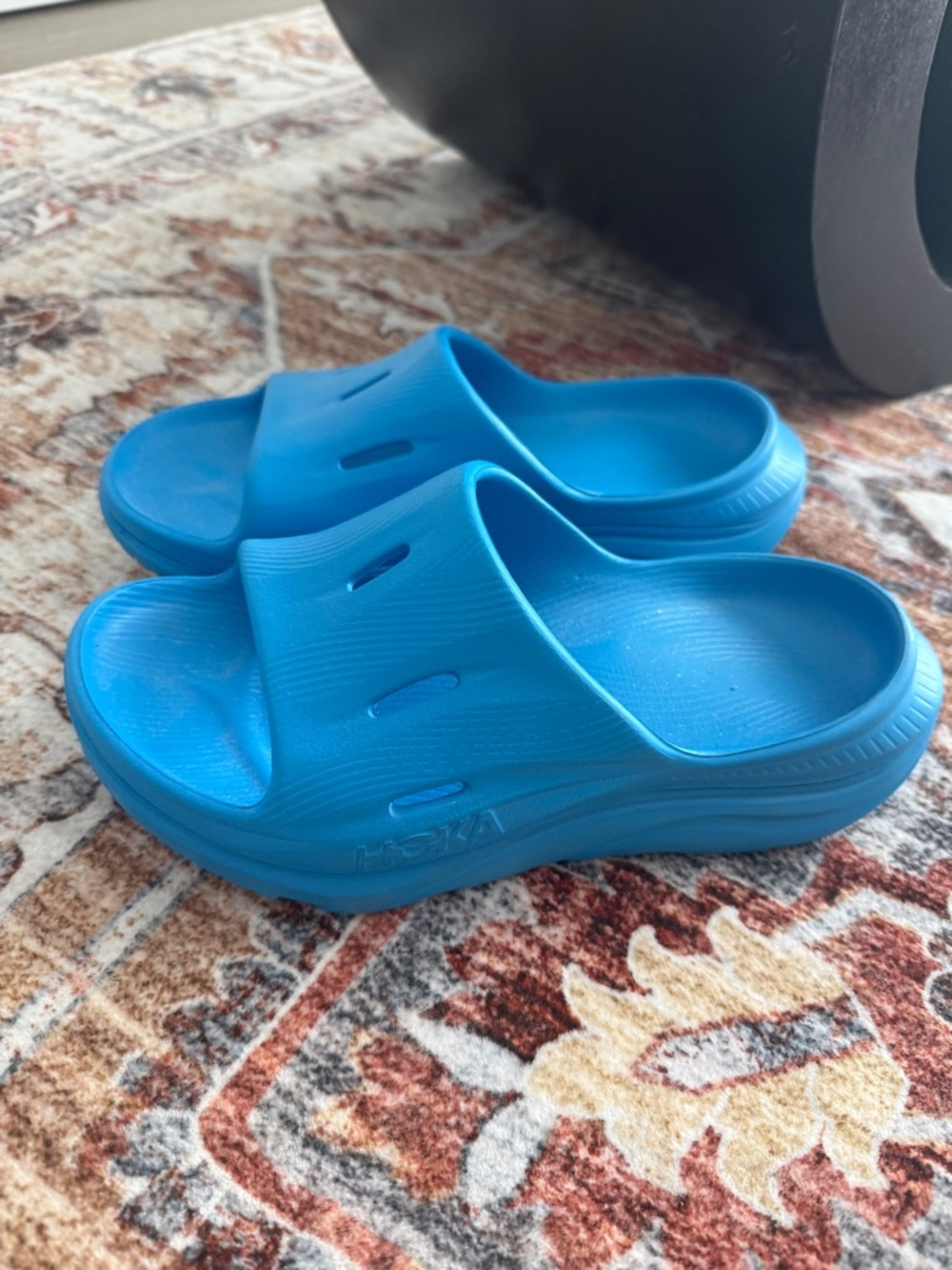 Hoka Recovery Slide Bright Blue Slide Sandals